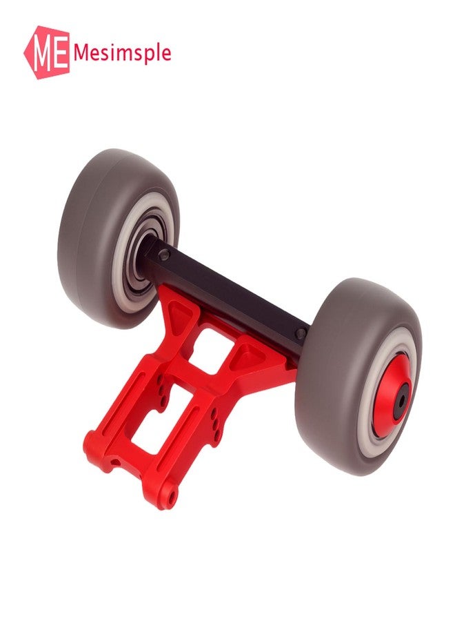 Mesimsple Alloy Wheelie Bar AR320366 for Arrma 1/8 Kraton Outcast Talion Notorious Typhon 6S BLX & EXB Series Upgrade Parts Red - Image 4